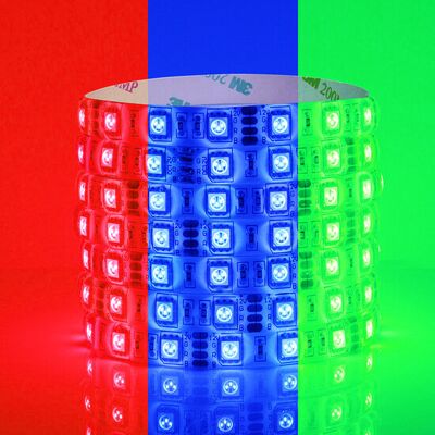 Groenovatie RGB LED Strip, 5 Meter, 14.4 Watt/meter, 5050 LED's, Waterdicht IP65 Groenovatie RGB LED Strip, 5 Meter, 14.4 Watt/meter, 5050 LED's, Waterdicht IP65
