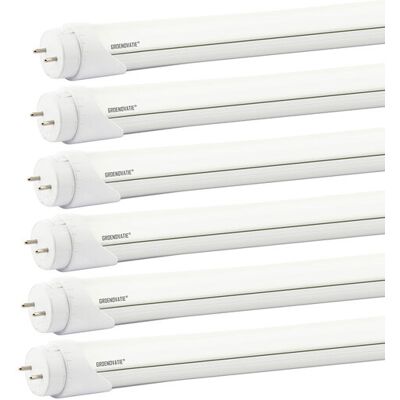 Groenovatie LED TL T8 Buis Pro, 20W, 120cm, 2400 Lumen, 840 Neutraal Wit, 6-Pack Groenovatie LED TL T8 Buis Pro, 20W, 120cm, 2400 Lumen, 840 Neutraal Wit, 6-Pack