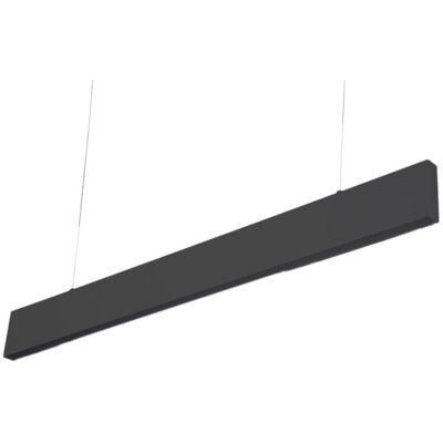 Groenovatie LED Linear Hangarmatuur, 20W, 90cm, Mat Zwart, Warm Wit Groenovatie LED Linear Hangarmatuur, 20W, 90cm, Mat Zwart, Warm Wit