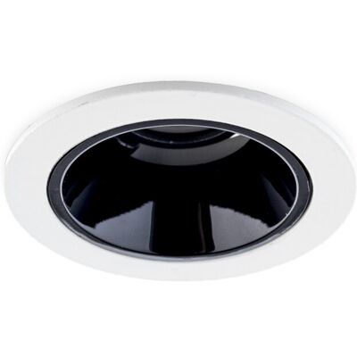 Groenovatie LED Inbouwspot 5W CREE, Rond, Ø64mm, Kantelbaar, Dimbaar, Wit/Zwart, Warm Wit Groenovatie LED Inbouwspot 5W CREE, Rond, Ø64mm, Kantelbaar, Dimbaar, Wit/Zwart, Warm Wit