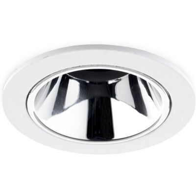 Groenovatie LED Inbouwspot 5W CREE, Rond, Ø64mm, Kantelbaar, Dimbaar, Wit/Zilver, Warm Wit Groenovatie LED Inbouwspot 5W CREE, Rond, Ø64mm, Kantelbaar, Dimbaar, Wit/Zilver, Warm Wit