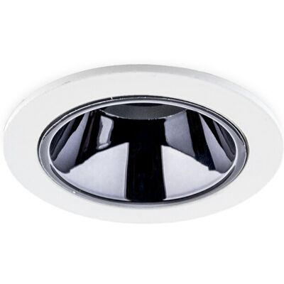 Groenovatie LED Inbouwspot 5W CREE, Rond, Ø64mm, Kantelbaar, Dimbaar, Wit/Chroom, Warm Wit Groenovatie LED Inbouwspot 5W CREE, Rond, Ø64mm, Kantelbaar, Dimbaar, Wit/Chroom, Warm Wit