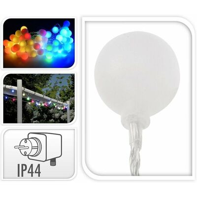 Party Lighting LED Multicolour Feestverlichting Prikkabel, 80 Lampen, 16 Meter, IP44 Party Lighting LED Multicolour Feestverlichting Prikkabel, 80 Lampen, 16 Meter, IP44