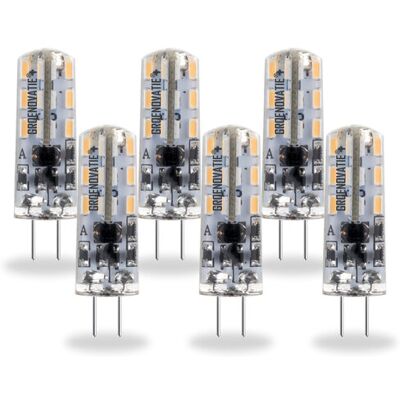 Groenovatie G4 LED Lamp 1.5W Extra Klein Warm Wit Dimbaar 6-Pack Groenovatie G4 LED Lamp 1.5W Extra Klein Warm Wit Dimbaar 6-Pack