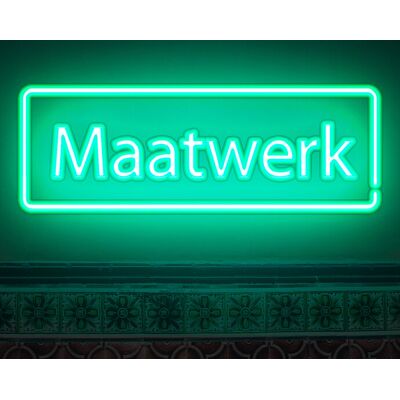 Groenovatie LED Neon Bord Maatwerk, Eigen Design, Incl. Adapter, Kleur en Maten naar Keuze Groenovatie LED Neon Bord Maatwerk, Eigen Design, Incl. Adapter, Kleur en Maten naar Keuze