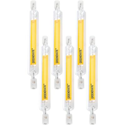 Groenovatie R7S LED Lamp 10W Warm Wit 118mm 360º Dimbaar 6-Pack Groenovatie R7S LED Lamp 10W Warm Wit 118mm 360º Dimbaar 6-Pack