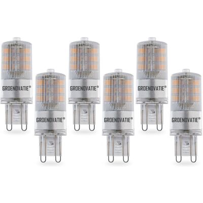 Groenovatie G9 LED Lamp 5W SMD Warm Wit 6-Pack Groenovatie G9 LED Lamp 5W SMD Warm Wit 6-Pack