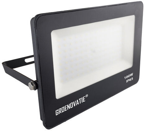 Groenovatie LED Breedstraler 100W Waterdicht IP65 Neutraal Wit