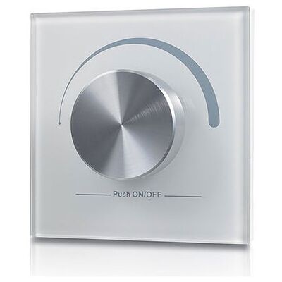 Groenovatie LED RF Enkelkleurige Dimmer, Wand, Draadloos, Wit, Pro Groenovatie LED RF Enkelkleurige Dimmer, Wand, Draadloos, Wit, Pro