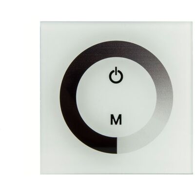 Groenovatie LED Touch Dimmer 12V-24V, 8A, Wit Groenovatie LED Touch Dimmer 12V-24V, 8A, Wit