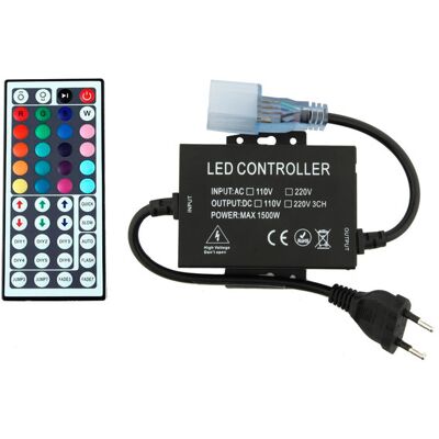 Groenovatie LED Neon Flex RGB Controller Aansluitstekker Met Afstandsbediening Groenovatie LED Neon Flex RGB Controller Aansluitstekker Met Afstandsbediening