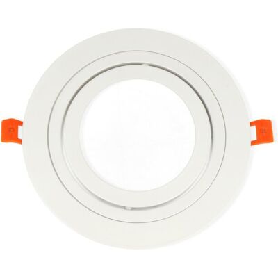 Groenovatie Inbouwspot Aluminium, Rond, Kantelbaar, AR111, Mat Wit Groenovatie Inbouwspot Aluminium, Rond, Kantelbaar, AR111, Mat Wit