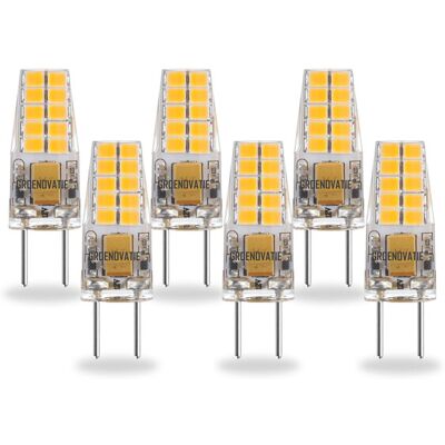 Groenovatie GY6.35 LED Lamp 3W SMD Dimbaar Warm Wit 6-Pack Groenovatie GY6.35 LED Lamp 3W SMD Dimbaar Warm Wit 6-Pack