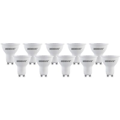 Groenovatie GU10 LED Spot COB 5W Warm Wit 10-Pack Groenovatie GU10 LED Spot COB 5W Warm Wit 10-Pack