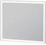 Duravit L-Cube Spiegel mit LED Beleuchtung und Spiegelheizung 80 x 70 cm L-Cube B: 80 T: 6,7 H: 70 cm weiß LC738100000+UV984800000