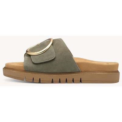 TAMARIS Slipper khaki - 38 TAMARIS Slipper khaki - 38