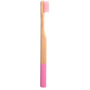 OrganiBrush Bamboe Tandenborstel KIND Roze, soft, 1 stuk OrganiBrush Bamboe Tandenborstel KIND Roze, soft, 1 stuk