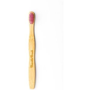 Humble Brush Bamboe Tandenborstel KIND, Soft, Roze, 1 Stuk Humble Brush Bamboe Tandenborstel KIND, Soft, Roze, 1 Stuk
