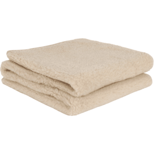 WOLLIES Amsterdam - Wieg Deken - Amandel - Merino Wol - 75 x 100 CM WOLLIES Amsterdam - Wieg Deken - Amandel - Merino Wol - 75 x 100 CM