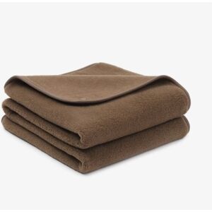 WOLLIES Amsterdam Wieg Deken - Bruin - Merino Wol - 75 x 100cm WOLLIES Amsterdam Wieg Deken - Bruin - Merino Wol - 75 x 100cm