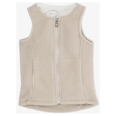 WOLLIES Amsterdam - Wollen Kinder Vest - Merino Wol - Maat 98-110 - Amandel WOLLIES Amsterdam - Wollen Kinder Vest - Merino Wol - Maat 98-110 - Amandel