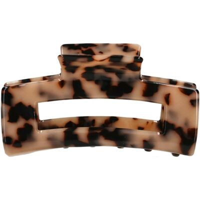 Manfield Bruin Gekleurde Haarclip Met Print - Maat Onesize bruin Manfield Bruin Gekleurde Haarclip Met Print - Maat Onesize bruin
