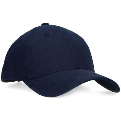 Manfield Donkerblauwe Pet - Maat Onesize blauw Manfield Donkerblauwe Pet - Maat Onesize blauw
