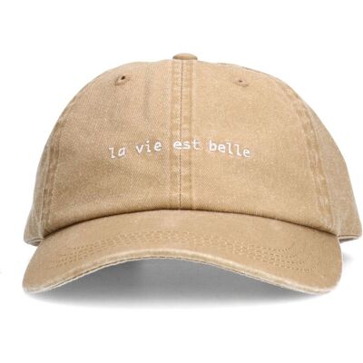 Manfield Beige La Vie Est Belle Pet - Maat Onesize beige Manfield Beige La Vie Est Belle Pet - Maat Onesize beige