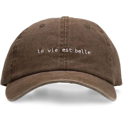 Manfield Bruine La Vie Est Belle Pet - Maat Onesize taupe Manfield Bruine La Vie Est Belle Pet - Maat Onesize taupe