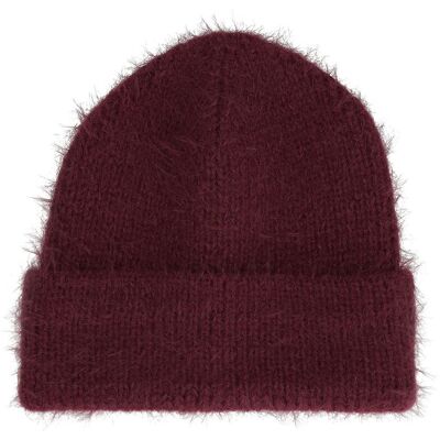 Manfield Burgundy Beanie - Maat Onesize rood Manfield Burgundy Beanie - Maat Onesize rood