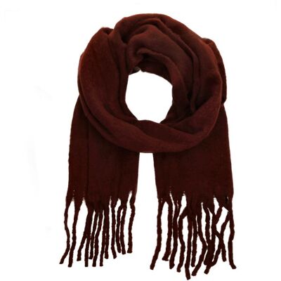 Manfield Burgundy Sjaal - Maat Onesize rood Manfield Burgundy Sjaal - Maat Onesize rood