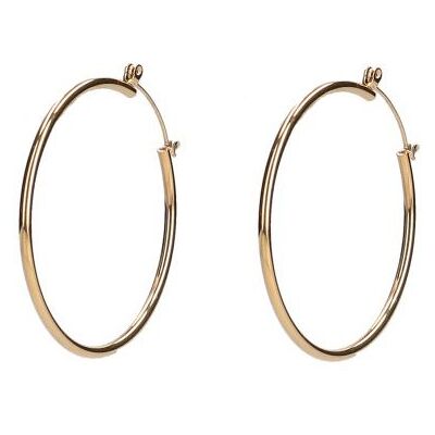 Manfield Gouden Stalen Ringen - Maat Onesize goud Manfield Gouden Stalen Ringen - Maat Onesize goud