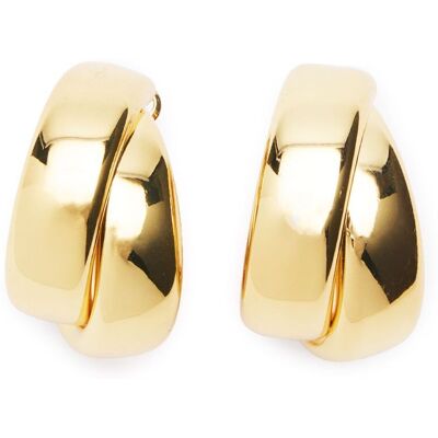 Manfield Gouden Statement Oorbellen - Maat Onesize goud Manfield Gouden Statement Oorbellen - Maat Onesize goud