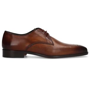 Heritage Cognac Leren Veterschoenen - Maat 44 cognac Heritage Cognac Leren Veterschoenen - Maat 44 cognac