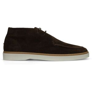 Manfield Bruine Suède Veterschoenen - Maat 42 bruin Manfield Bruine Suède Veterschoenen - Maat 42 bruin