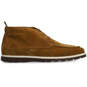 Manfield Cognac Suède Veterschoenen - Maat 41 cognac Manfield Cognac Suède Veterschoenen - Maat 41 cognac