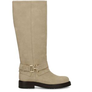 No Stress Beige Suède Hoge Laarzen Met Ritssluiting - Maat 36 beige No Stress Beige Suède Hoge Laarzen Met Ritssluiting - Maat 36 beige