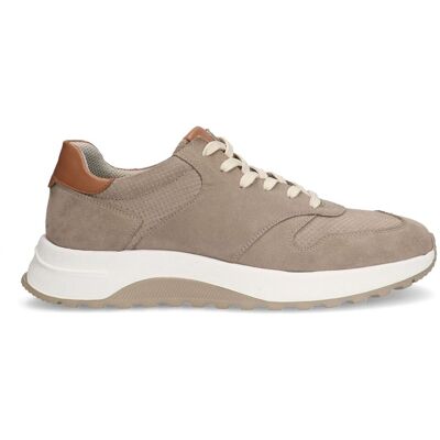 No Stress Beige Suède Sneakers Met Veters - Maat 40 beige No Stress Beige Suède Sneakers Met Veters - Maat 40 beige