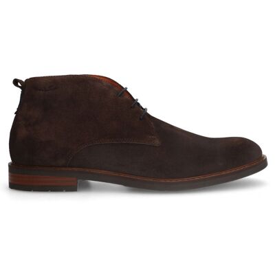 Van Lier Bruine Suède Veterboots - Maat 41 bruin Van Lier Bruine Suède Veterboots - Maat 41 bruin