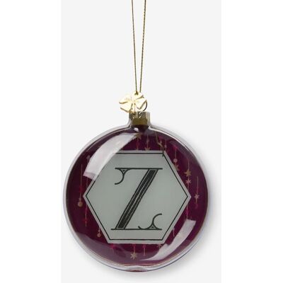 Sissy-Boy Kerstbal Letter Z Sissy-Boy Kerstbal Letter Z