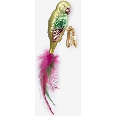 Sissy-Boy Multicolour Kerst Ornament Papegaai Met Clip Sissy-Boy Multicolour Kerst Ornament Papegaai Met Clip