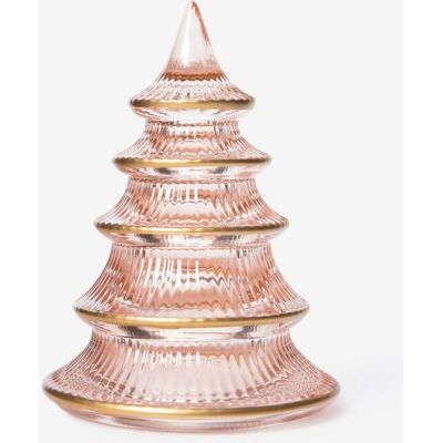 Sissy-Boy Roze Kerstboom Van Glas Medium Sissy-Boy Roze Kerstboom Van Glas Medium