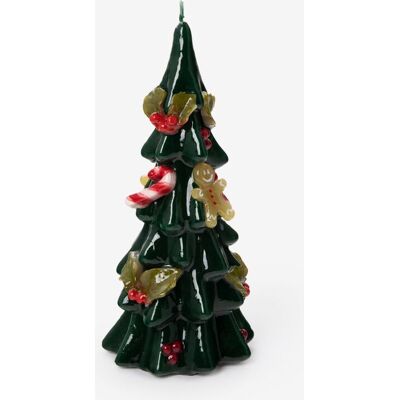 Sissy-Boy Donkergroene Kerstboom Kaars Sissy-Boy Donkergroene Kerstboom Kaars