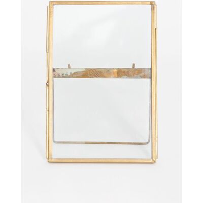 Sissy-Boy Fotolijst Dubbel Glas Staand (15x9,5 Cm) Sissy-Boy Fotolijst Dubbel Glas Staand (15x9,5 Cm)