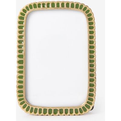 Sissy-Boy Groene Scalloped Enamel Fotolijst Sissy-Boy Groene Scalloped Enamel Fotolijst