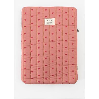 Sissy-Boy Roze Laptophoes Met Hartjesprint Sissy-Boy Roze Laptophoes Met Hartjesprint