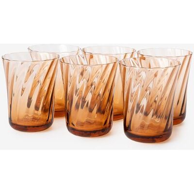 Sissy-Boy Bruine Waterglazen Scallop Sissy-Boy Bruine Waterglazen Scallop
