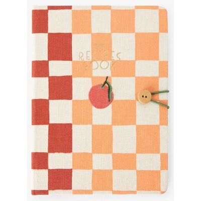 Sissy-Boy Oranje Geblokt Receptenboek Sissy-Boy Oranje Geblokt Receptenboek
