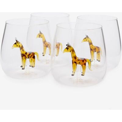 Sissy-Boy Waterglazen Met Giraf Sissy-Boy Waterglazen Met Giraf