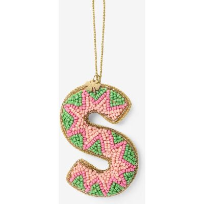 Sissy-Boy Lichtroze Kersthanger Letter S Sissy-Boy Lichtroze Kersthanger Letter S
